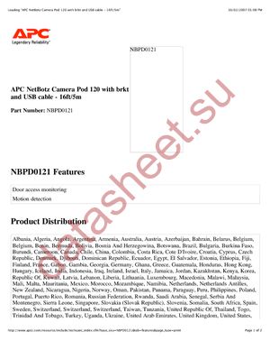 NBPD0121 datasheet  